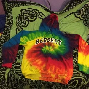 Tie dye Hershey Park Hoodie